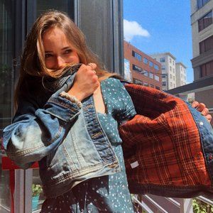 Vintage Lucky Brand denim jacket
